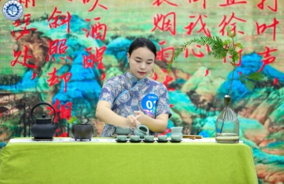 贵州省第一届职业技能大赛茶艺（国赛）现场